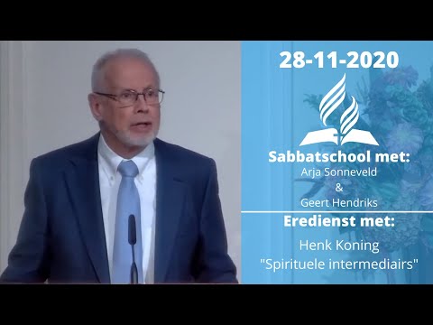 28 november 2020 - Online Kerkdienst Adventkerk Apeldoorn - Spirituele intermediairs