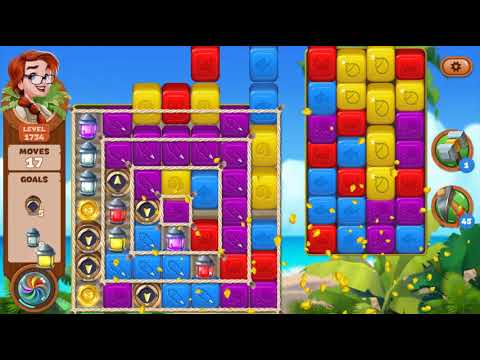 Lost Island Blast Adventure Level 1734 NO BOOSTERS - A S GAMING