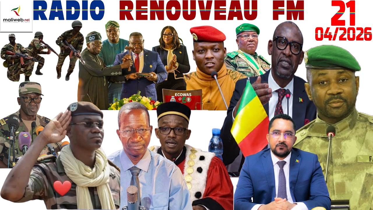 La Revue de Presse de la RADIO RENOUVEAU FM du 21 Avril 2026