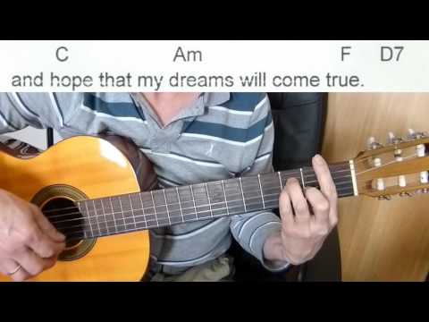 Guitar Accompaniment - All My Loving -The Beatles - Easy Guitar (Including lyrics and chords)