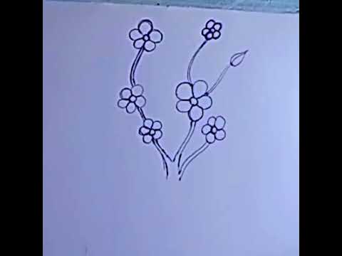 Drawing Flower.. Outline