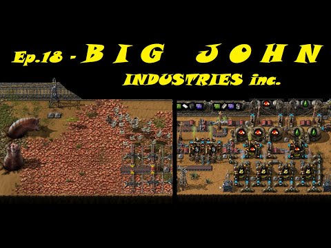 Factorio Tightrope ep18: BIG JOHN industries (inc.)