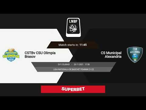 LNBF 2021-2022: Olimpia CSU Brașov - CSM Alexandria