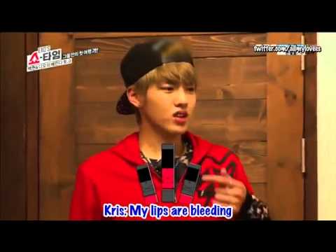 Exo Kris bleeding lips Showtime