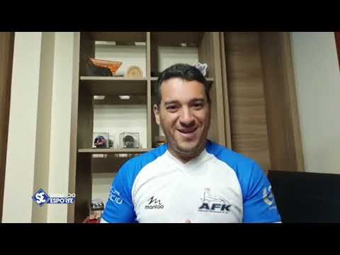 Dirley Guaceroni no Campeonato Brasileiro de Kart indoor