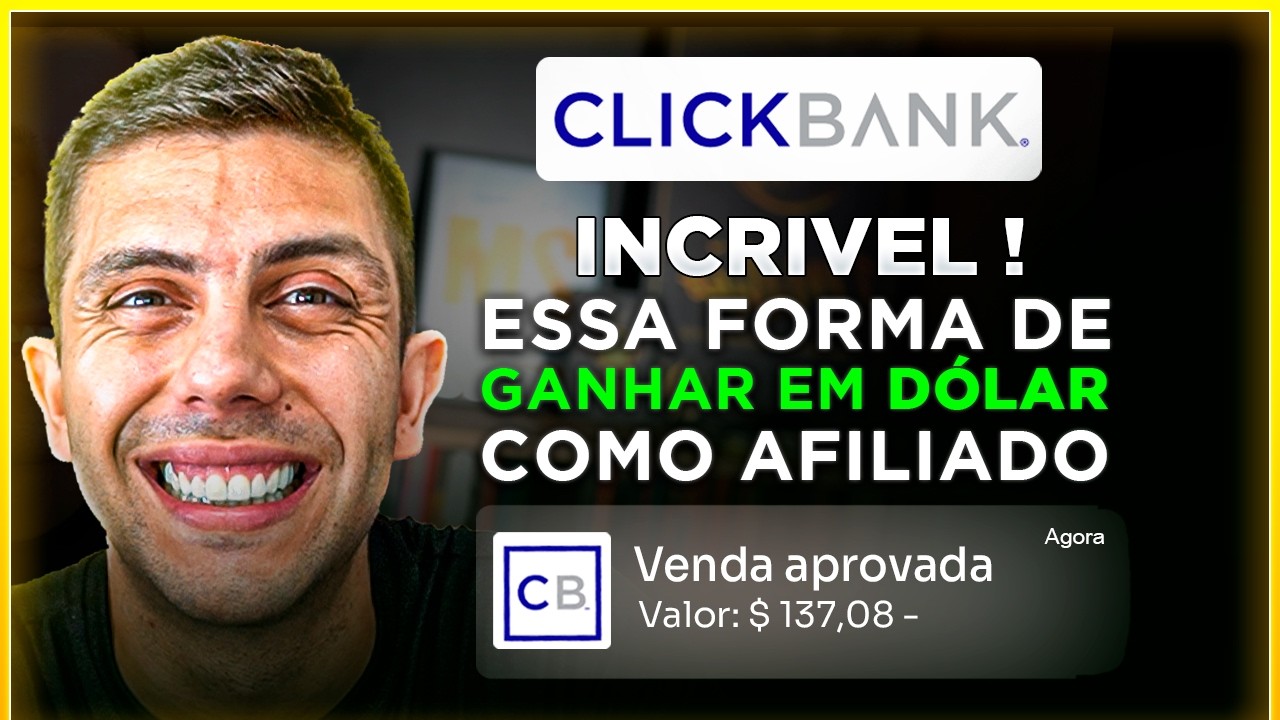 COMO VENDER RAPIDO NA CLICKBANK 2024 (Afiliado na Gringa - Passo a Passo)