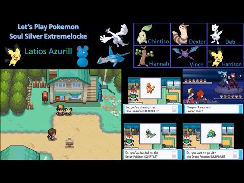 Let's Play Pokemon Soul Silver Extremelocke:  Part 41 - Lance Strikes Again