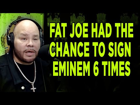 Fat Joe Had The Chance To Sign Eminem 6 Times - His Biggest Regret