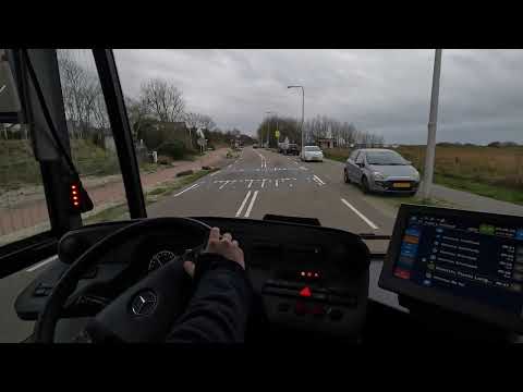 Dashboard uitzicht EBS buslijn 31 HOEK VAN HOLLAND HAVEN | 2025