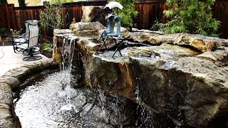 preview picture of video 'Backyard Waterfalls: Brentwood CA - 925-437-4828 (California)'