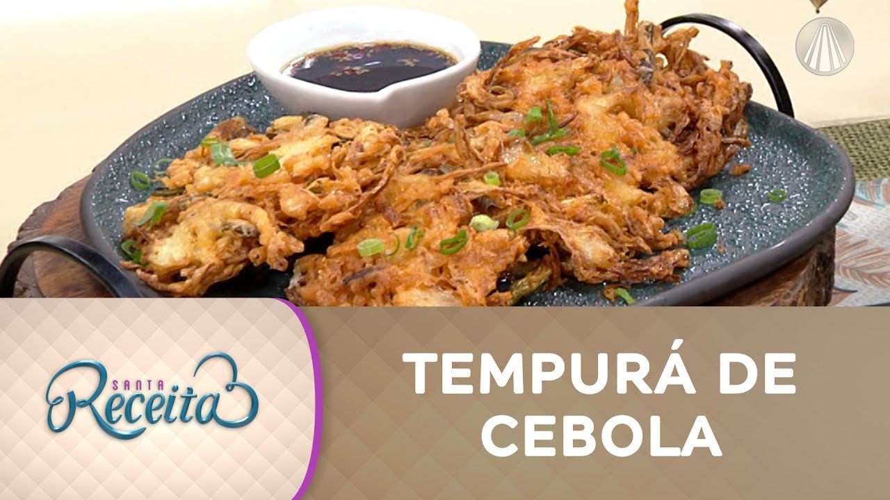 Tempurá de Cebola perfeito para quem gosta de comidinha JAPONESA!