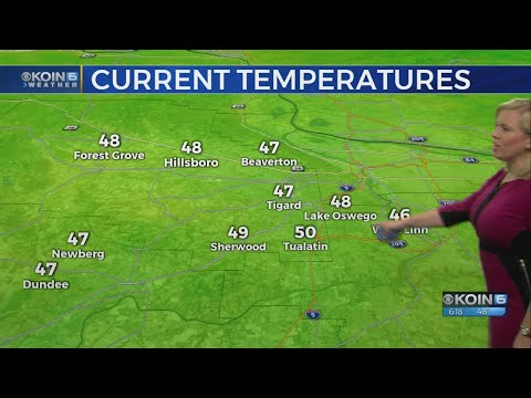 6 p.m. Wednesday evening forecast KOIN 6 News Nov. 14, 2018