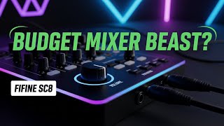 FIFINE SC8 Clean XLR Gain, 7.1 Gaming, Voice FX! 🥇