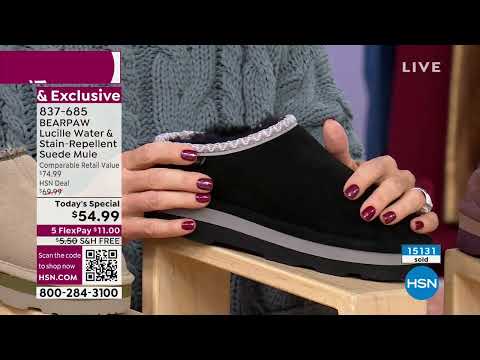 HSN | BEARPAW Footwear - All On Free Shipping 09.22.2023 - 11 AM
