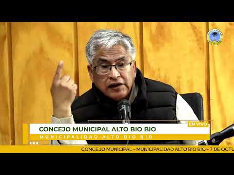 CONCEJO MUNICIPAL - MUNICIPALIDAD ALTO BIO BIO - 7  DE OCTUBRE- SESIÓN ORDINARIA N°29