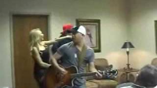 Trailer Choir ROCKIN THE BEER GUT Live @ WIVK 5 19 09