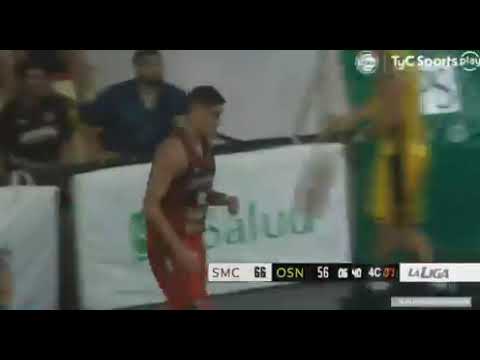 Buen movimiento de balón de San Martín y mejor definición de Matías Solanas para sacar doble y falta