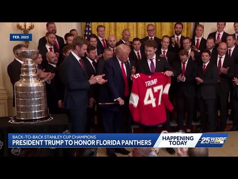 President Trump to meet Florida Panthers, Stanley Cup at White House