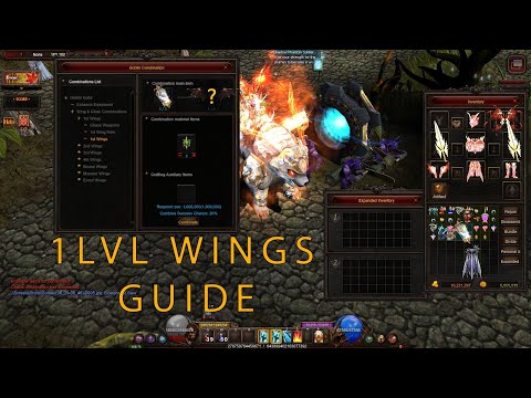 Create 1lvl wings in mu online