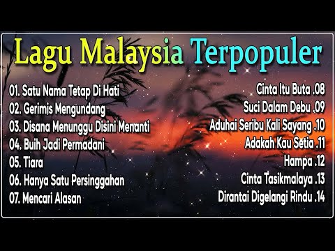 Lagu Malaysia Pengantar Tidur , Gerimis Mengundang , Cover Lagu , Akustik full album🎶