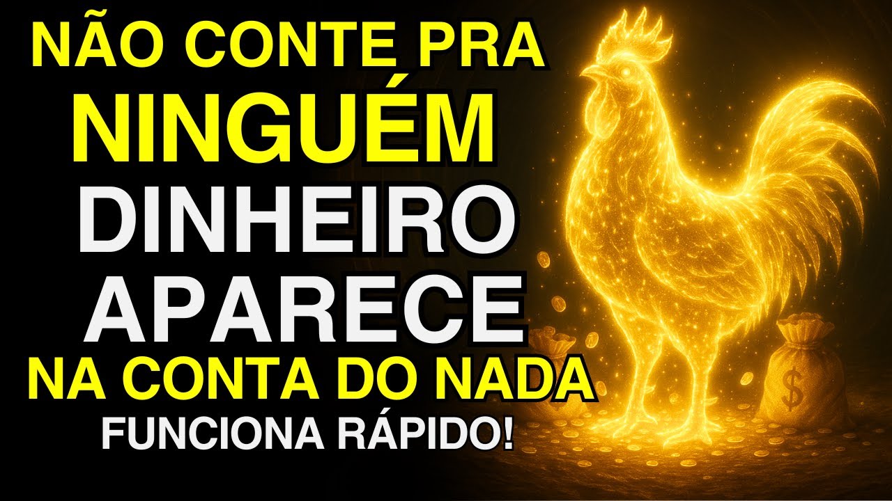 É ASSUSTADOR! OUÇA POR 2 MINUTOS E VEJA O DINHEIRO SURGIR NA SUA CONTA SEM AVISAR!