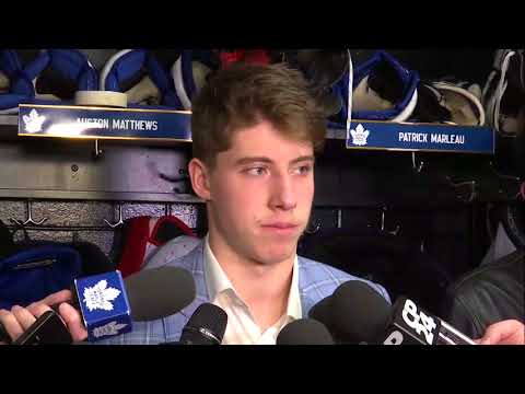 Maple Leafs Morning Skate: Mitch Marner - April 14, 2018