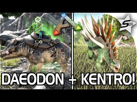 HOW TO HEAL WITH DAEODON + TAMING, KENTROSAURUS TAMING in ARK Survival Evolved - ARK NEW UPDATE 257
