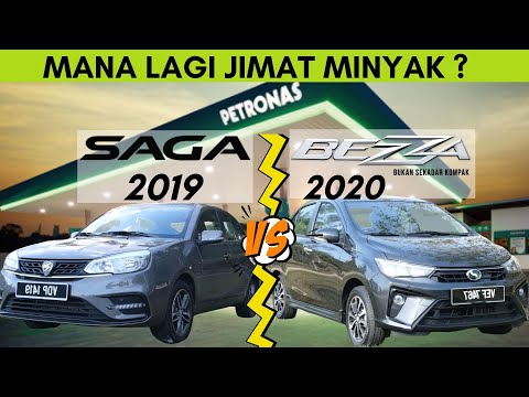 Saga 2019 vs Bezza 2020 Fuel Consumption Honest Review Review Jujur