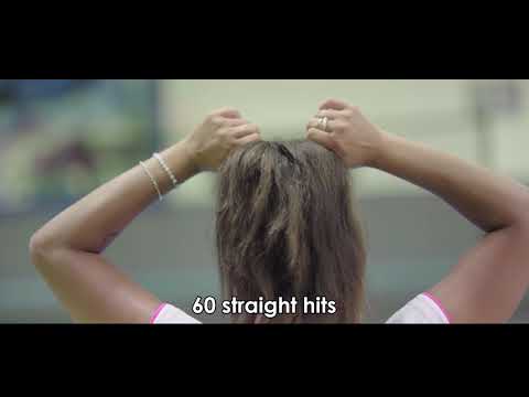 Go60! Caroline Tabib Wheelchair Table Tennis Challenge Attempt - 60 Hits Without Dropping the Ball