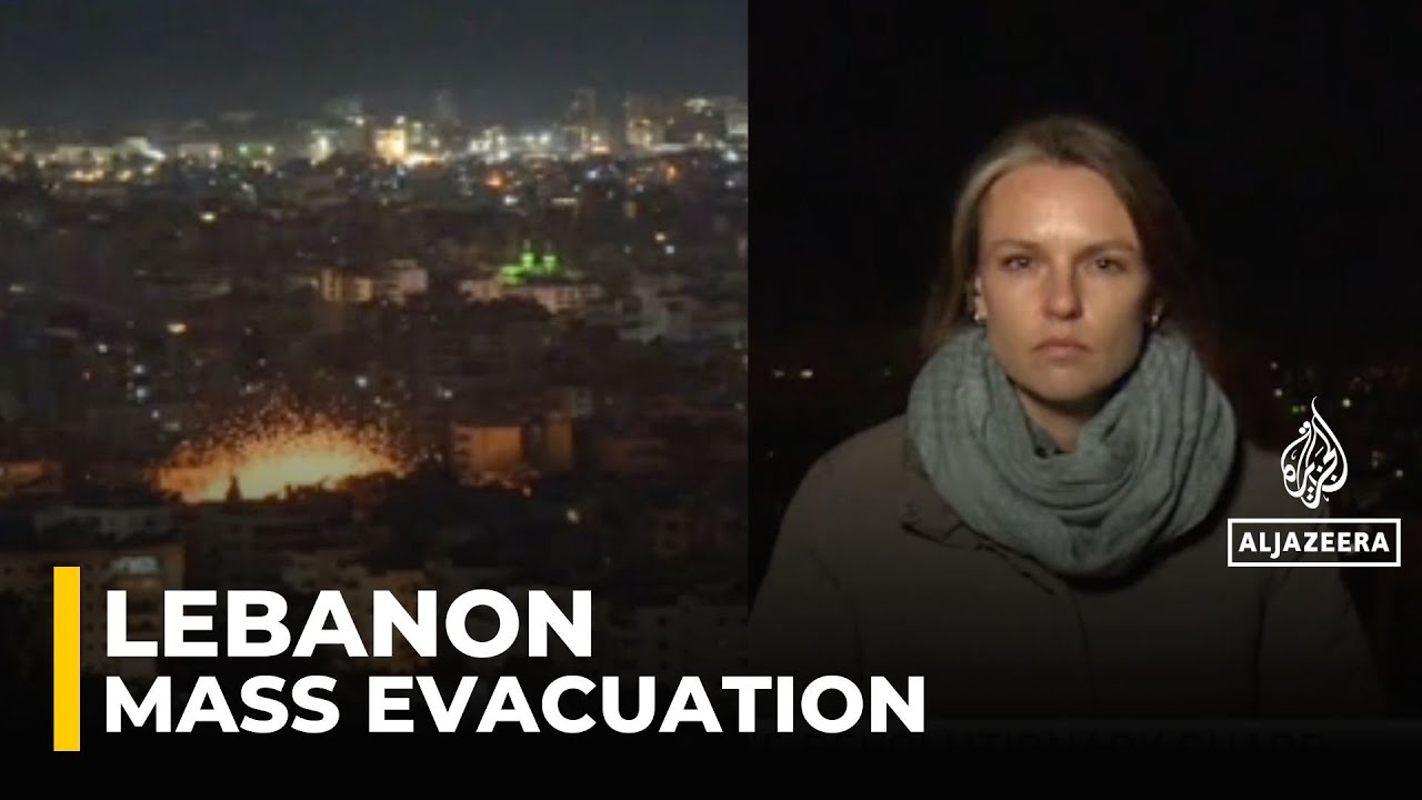 Israel strikes Beirut: Three separate strikes on southern suburb of Dahieh