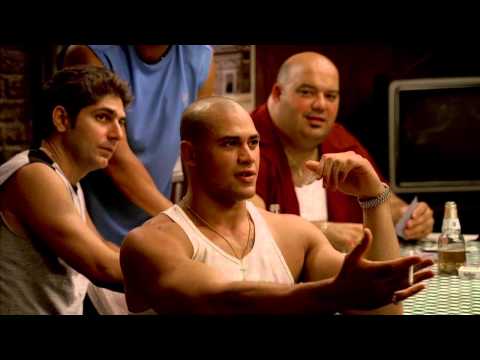 The Sopranos - Tony beats Perry Annunziata