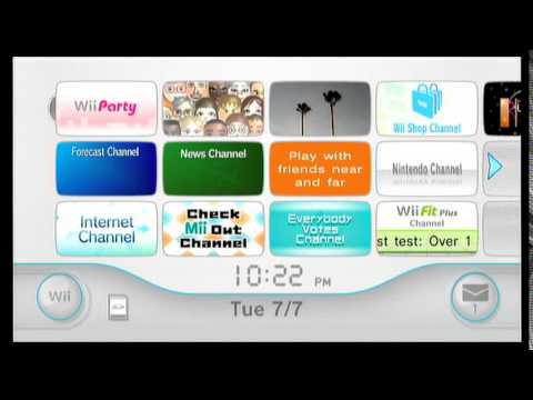 My Wii Menu