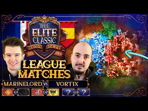 The Elite Classic: MarineLorD vs VortiX, Round Robin Bo3 | Age Of Empires 4