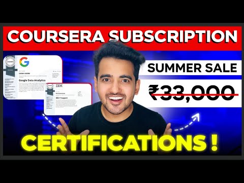 Coursera Plus Subscription Secret 𝗕𝗜𝗚 𝗦𝗔𝗟𝗘 Offer - Google, IBM & Microsoft Certification Courses