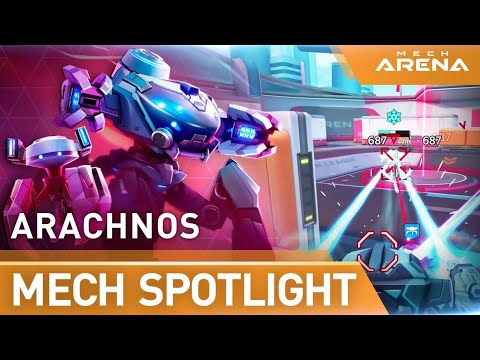 Arachnos the weakest of all | Mech Arena gameplay