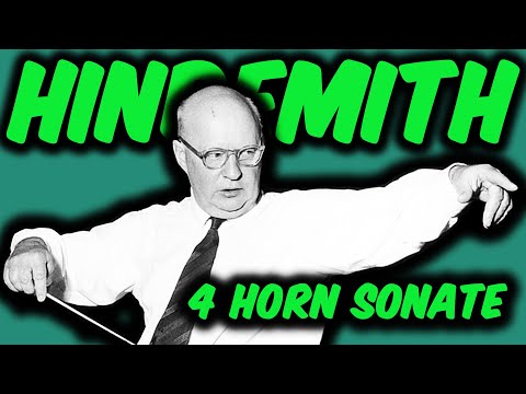PAUL HINDEMITH | SONATA FOR FOUR HORNS | Horn Quartet
