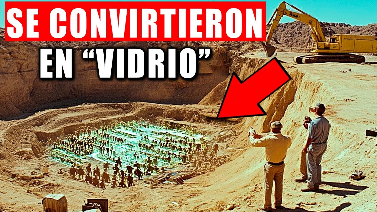 Científicos Descubren Civilización Perdida en el Desierto que se Vaporizó y se Transformó en Vidrio
