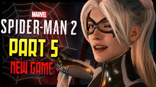 Spider-Man 2 New Game Plus Part 5 Black Cat leaves New York! (PS5)