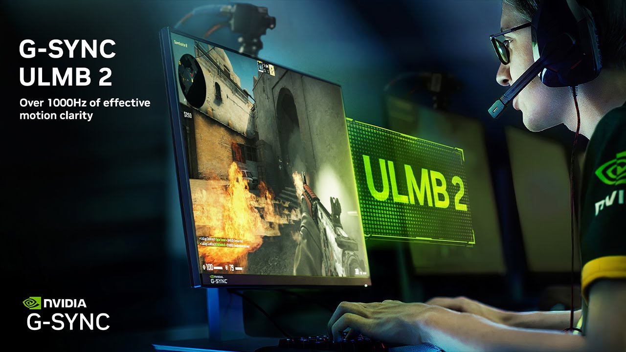 NVIDIA G-SYNC ULMB 2 | Over 1000 Hz Of Effective Motion Clarity For Competitive Gamers - YouTube