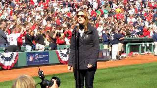 Susan Tedeschi ~ Sings the National Anthem before the Red Sox ~ LA Angels game