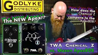 Video thumbnail for TWA Chemical Z overdrive versus the Maxon Apex808 (both designed by Susumu Tamura) by Godlyke Inc.