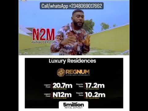Land For Sale Regnum Estate Eputu London Ibeju Lekki Lagos Eputu Ajah Lagos