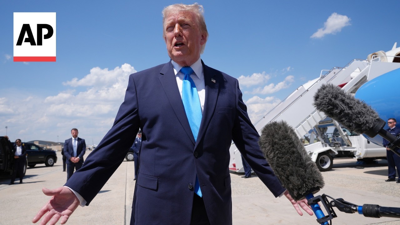Video | Trump says Netanyahu 'will do whatever I want him to do' on Iran