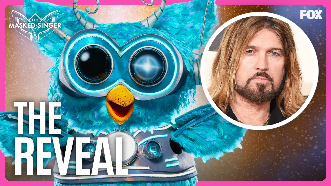 The Reveal: Billy Ray Cyrus Is Owl | Season 14 | The Masked Singer - YouTube