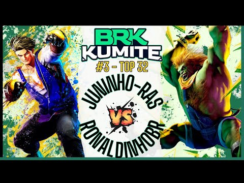 SF6 👊 Juninho-Ras (Luke) vs RonaldinhoBR (Blanka) 👊 BR Kumite #3 - Street Fighter 6 - Top 32