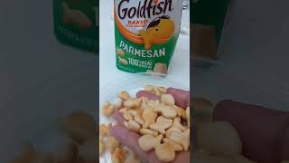 fish biscuits #goldfish #fish #biscuit #yummy #short #shorts #snack #ytshorts #youtubeshorts