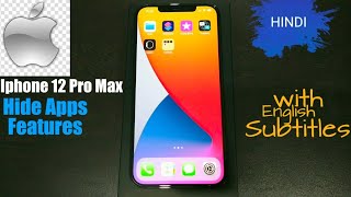 Apple Iphone 12 Pro Max | Hide Apps (short clip)