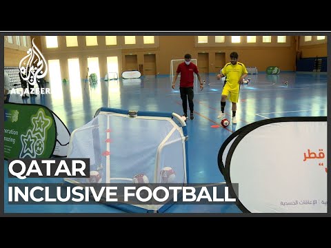 Qatar helping the disabled get access to playing football