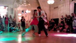Jonny Lambert y Virginia Vasconti фестиваль "Невская милонга 2012"