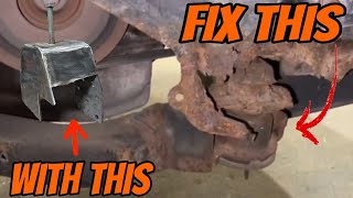How to Repair Rusted Engine Cradle Mounts in Your Saturn Vue/GMC terrain Chevy equinox